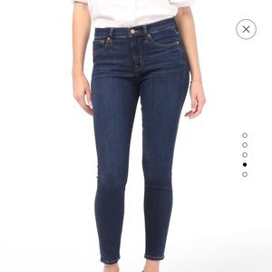 J Crew Toothpick Tall Jeans